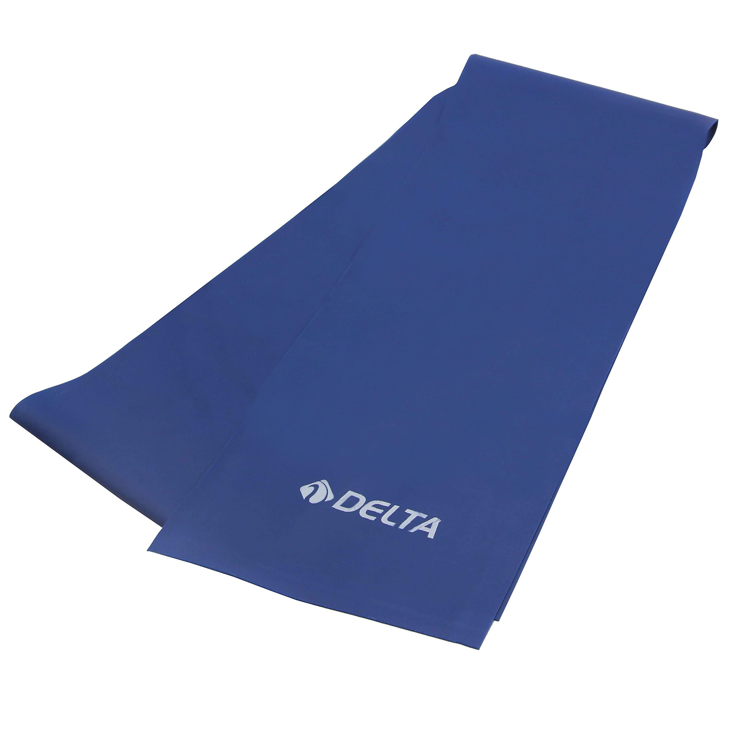Delta Pilates Bandı Egzersiz Direnç Lastiği,K.Mavi,150 x 15 Cm,Tam