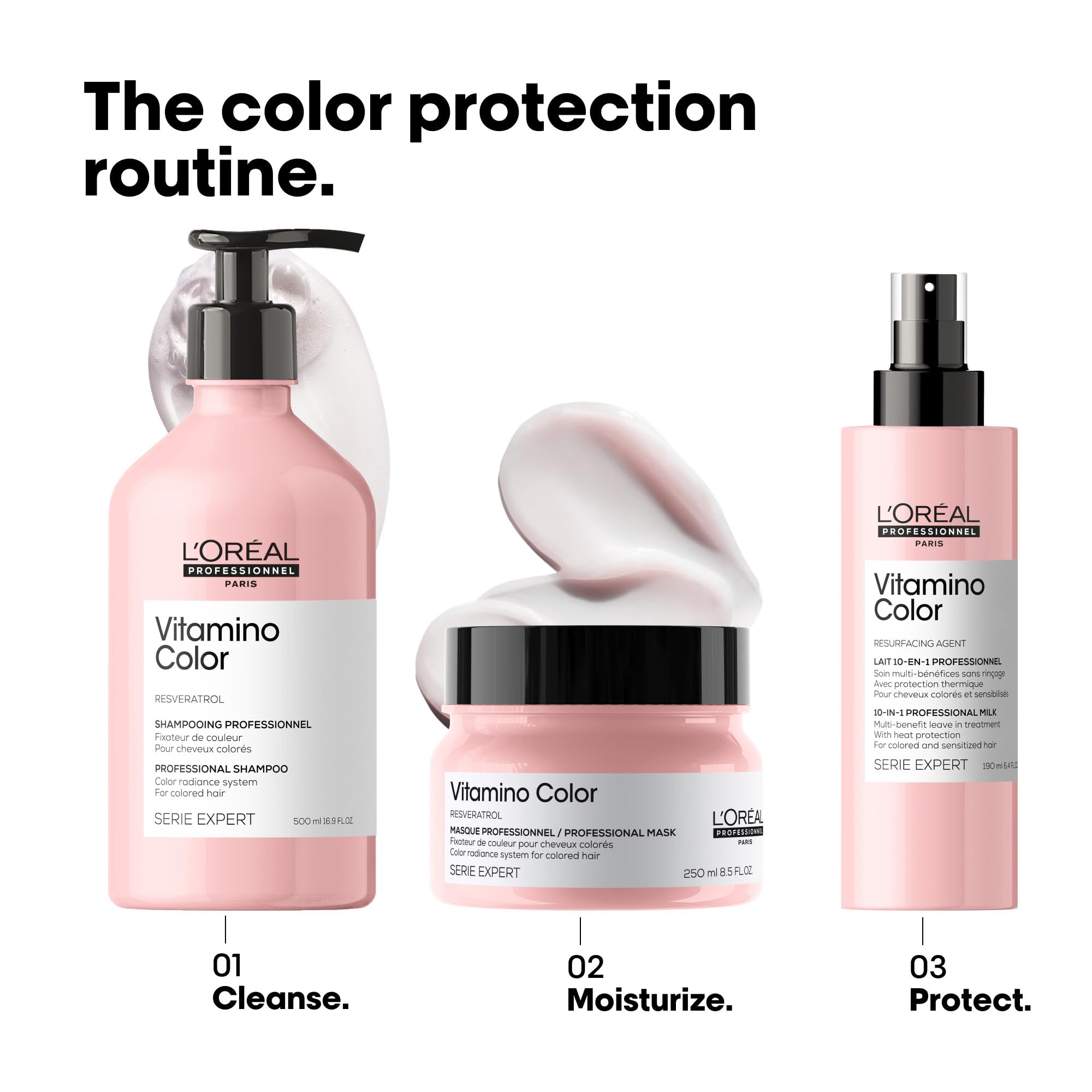 L'Oréal Professionnel Paris Serie Expert Vitamino Color Boyalı Saçlar Için 10 Etkili Mucize Bakım Spreyi 190ml