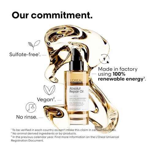 L'Oréal Professionnel Paris Serie Expert Absolut Repair 10 In 1 Yıpranmış Saçlar Için 10 Etkili Mucize Saç Bakım Yağı 90ml