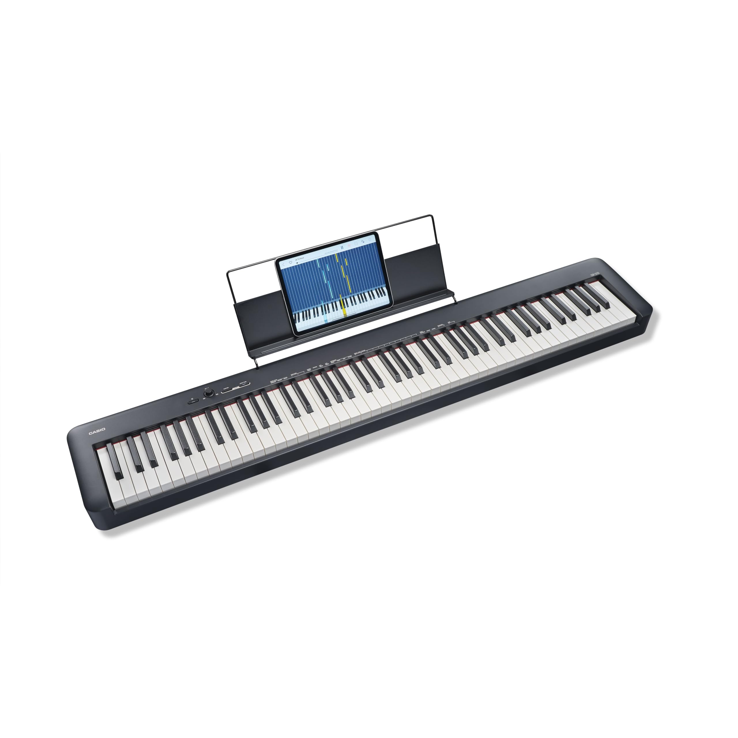 Casio CDP-S110BK dijital piyano, 88 ağırlıklı tuşlu, siyah