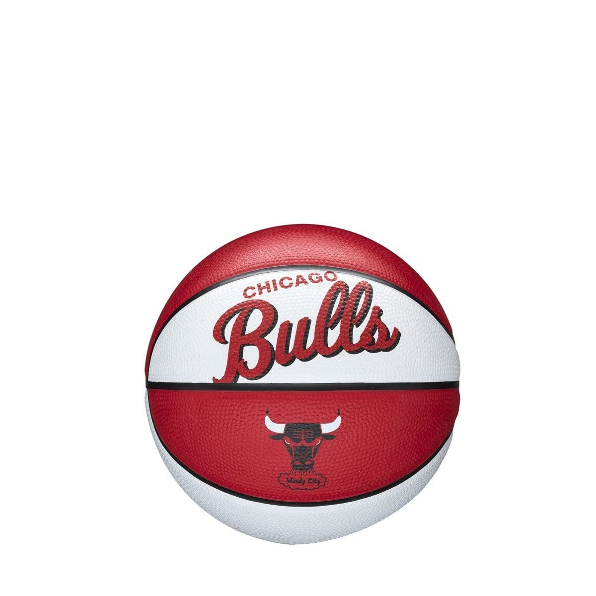 Wilson Mini Basketbol Takımı RETRO, Chicago Bulls, Dış Mekan, Lastik, Boyut: MINI