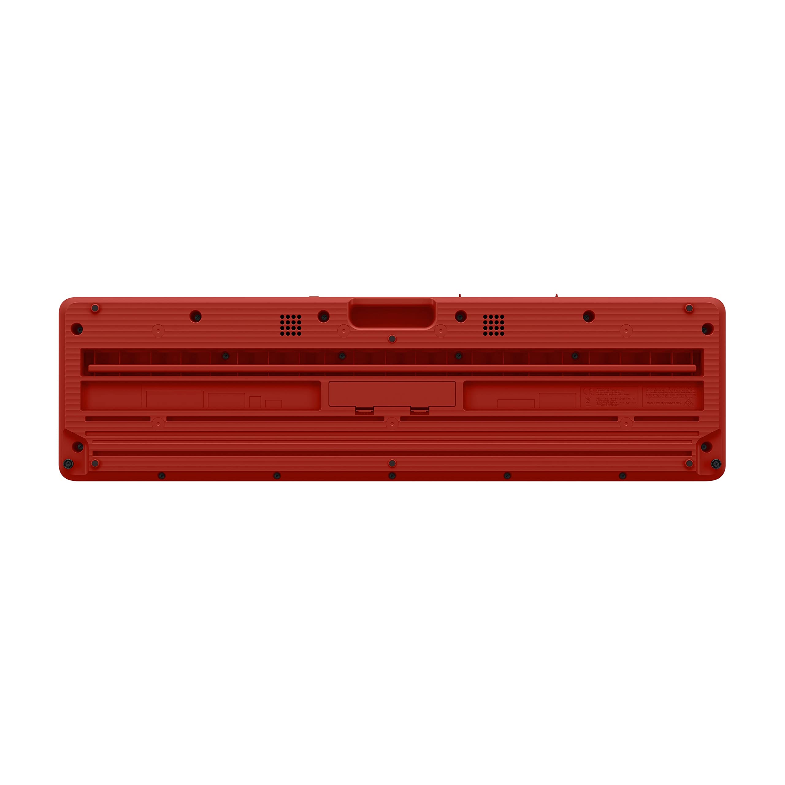 Casio CT-S1RD Casiotone piyano klavye, 61 vuruşa duyarlı tuşlu, kırmızı