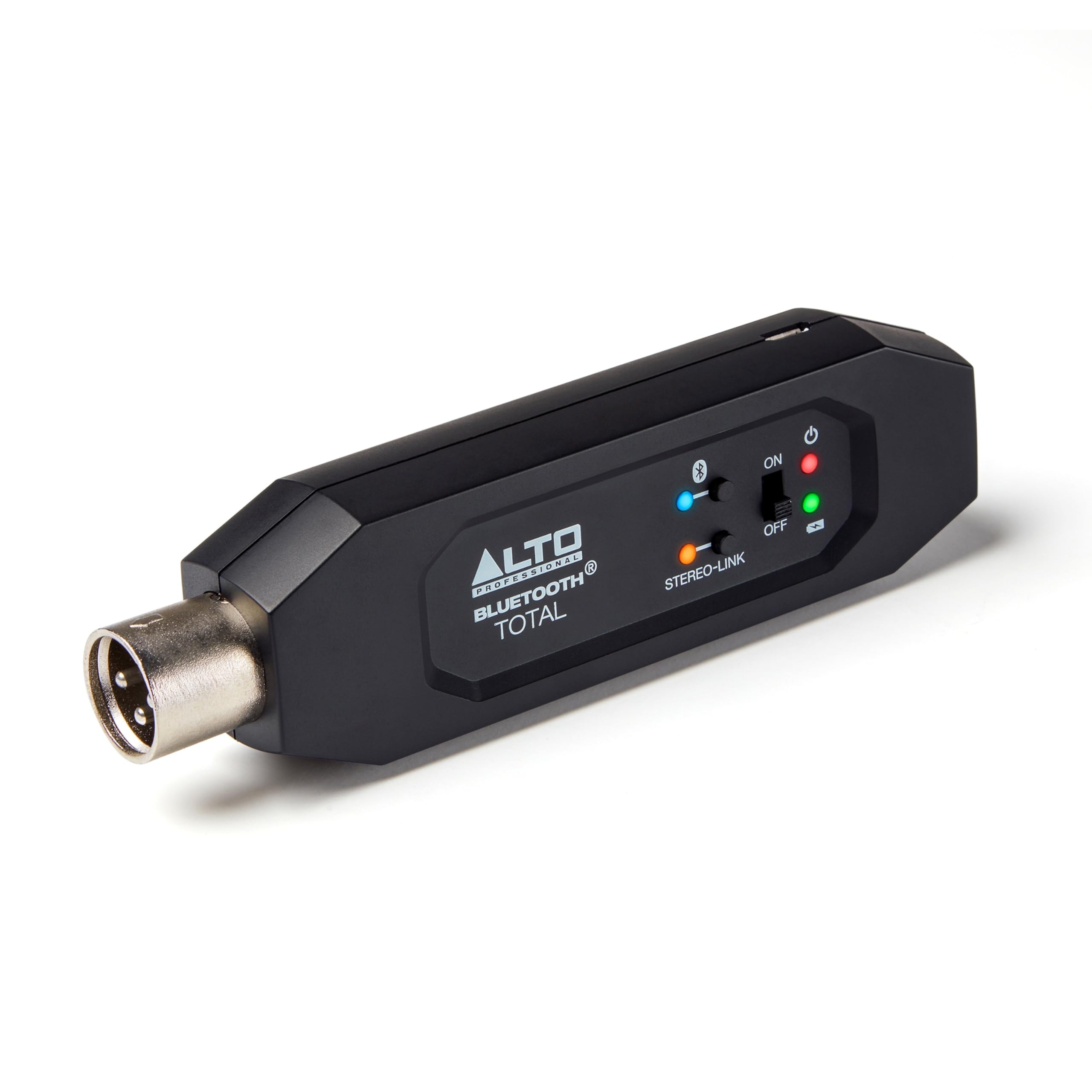 ALTO Bluetooth Total 2 - XLR Donanımlı Şarj Edilebilir Bluetooth Alıcısı, Miksaj Masası/Ses Mikseri Kurulumları ve Aktif PA Sistemleri için