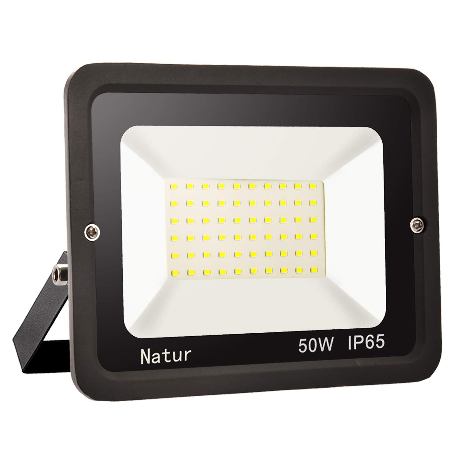 50 W LED dış mekan spotu, 6000 K dış mekan LED spot ışığı, soğuk beyaz LED spot ışığı, 5000 lm süper parlak LED projektör LED dış mekan aydınlatması IP65 su geçirmez projektör LED spot ışığı, iç mekan lamba aydınlatması
