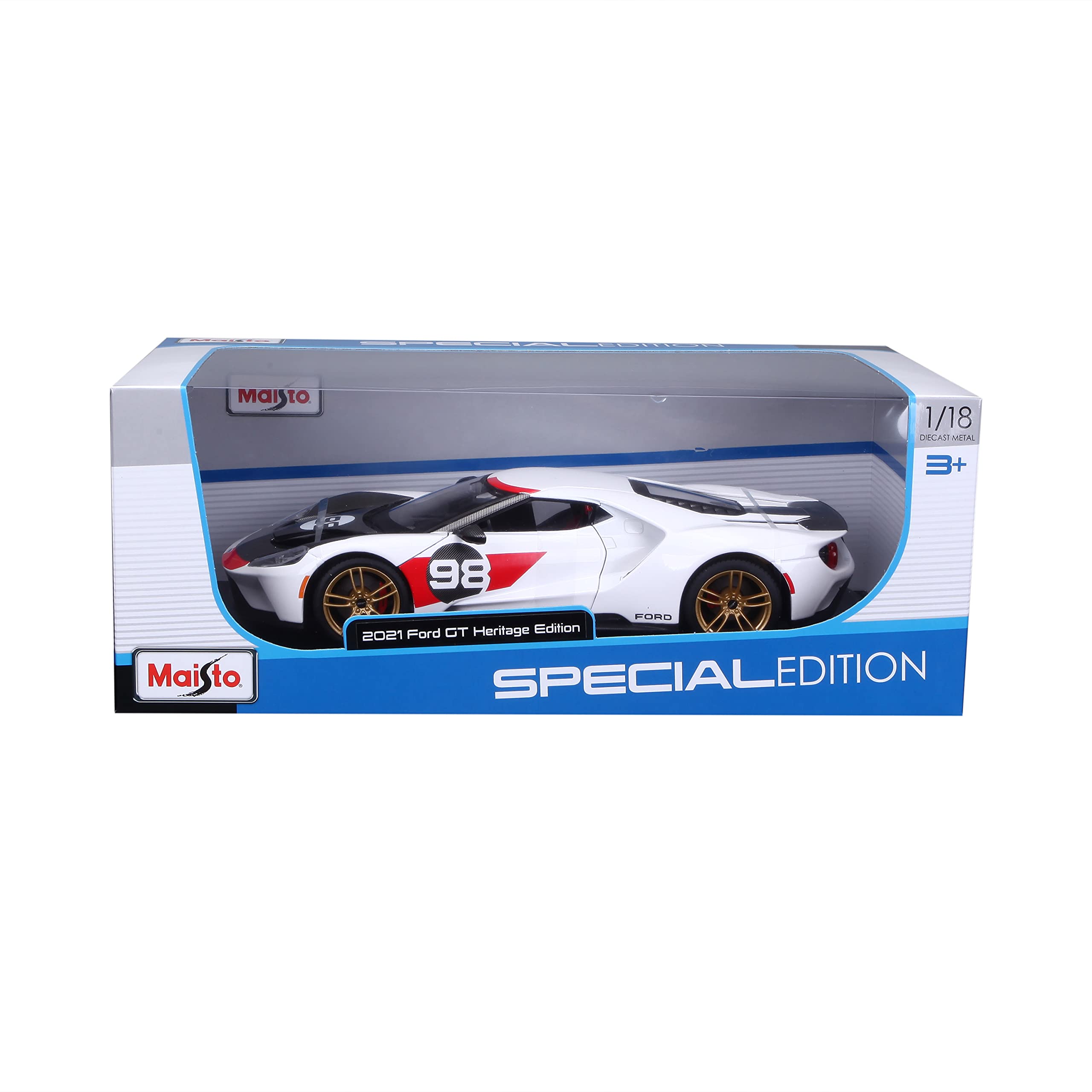 Maisto Maisto 1/18 2021 Ford GT Heritage