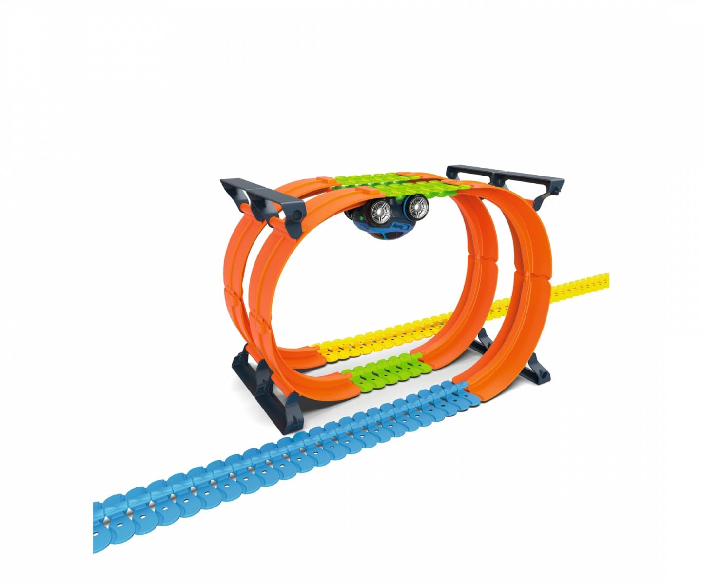 Smoby, 180912, Smoby FleXtreme Superlooping Oyun Seti, Büyütülebilir Set, Tamamlayıcı, Uzun Ray Parçaları, Spiral Sürüş, Smoby FleXtreme Superlooping Set