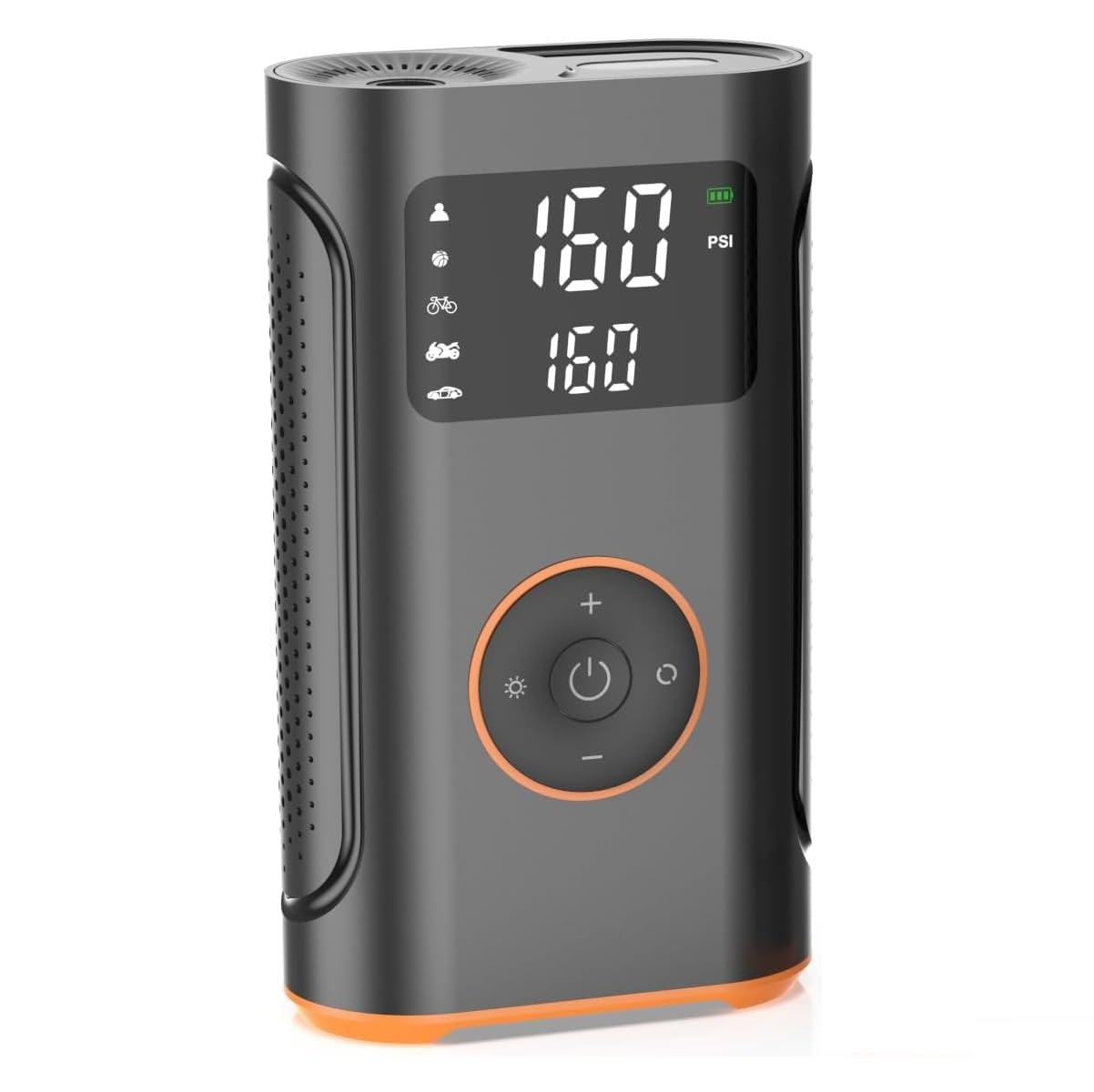 YS002 Taşınabilir Şarjlı Pompa Araç Oto Lastik Şişirme Pompası 160 PSI Kompresör Powerbank Led Işıklı Y