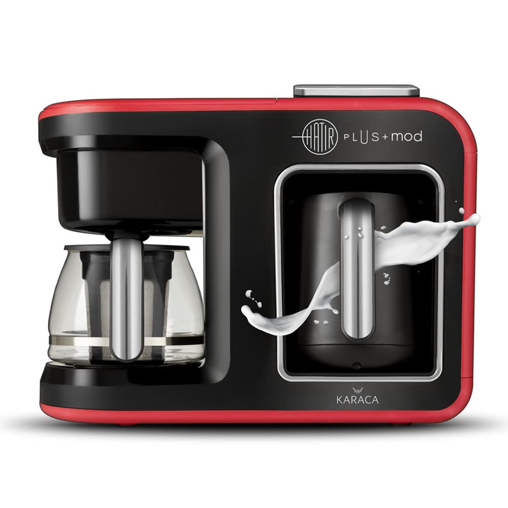 Karaca Hatır Plus Mod 5 in 1 Kahve Ve Çay Makinesi Kırmızı