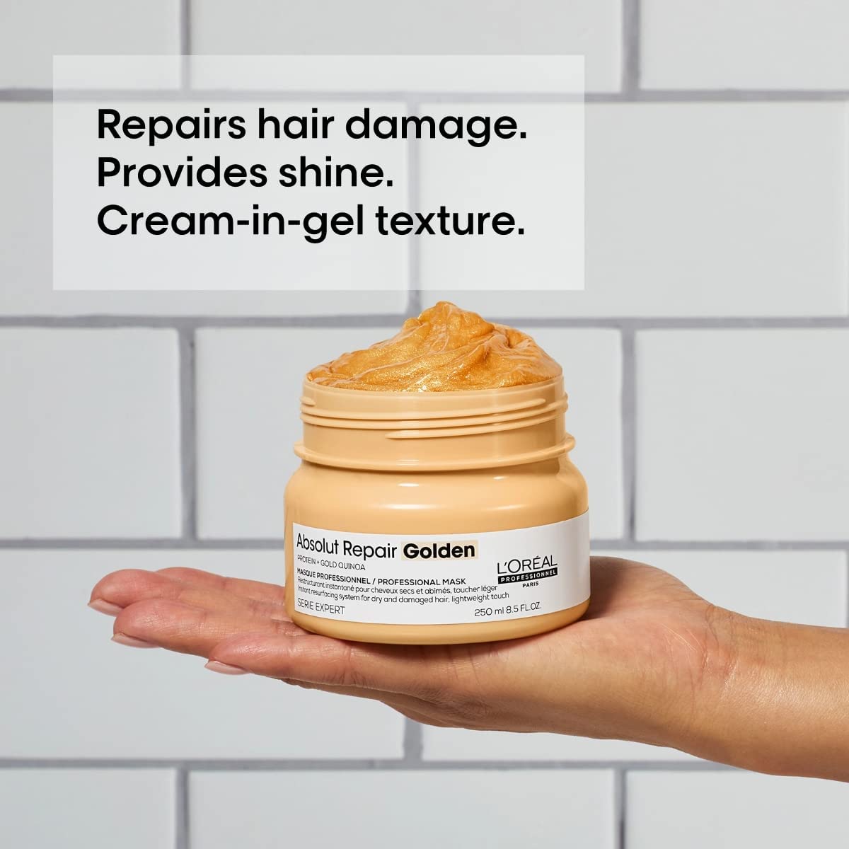 L'Oréal Professionnel Paris Serie Expert Absolut Repair Yıpranmış Saçlar Için Onarıcı Altın Maske 250ml