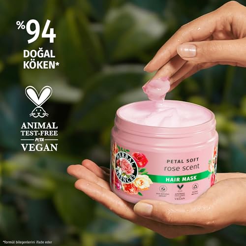 Herbal Essences Kadifemsi Yumuşaklık Gül Kokulu Saç Bakım Maskesi 300ml