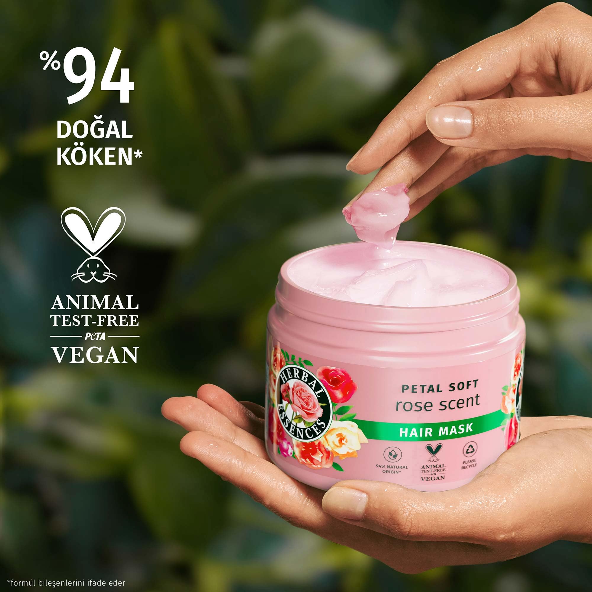 Herbal Essences Kadifemsi Yumuşaklık Gül Kokulu Saç Bakım Maskesi 300ml