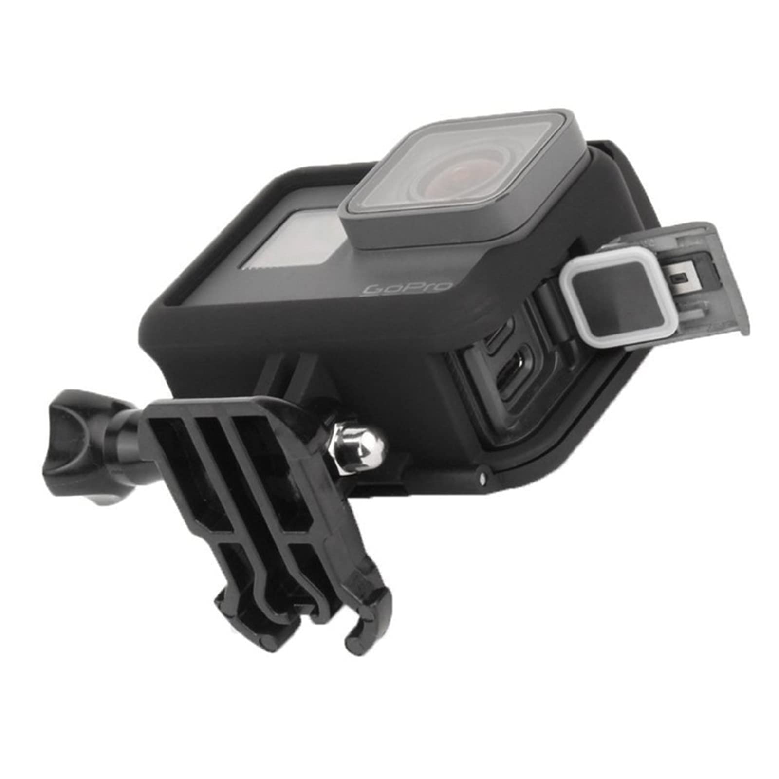 2 Adet Kahraman Koruyucu Kılıf, Montaj Muhafazası, Koruyucu Muhafaza Kılıfı, Çerçeve Compatibl GoPro Hero 7/6/5/Eylem Kamera Üstü Açık Koruyucu Gövde Kılıfı Hızlı Açılan Braketli, Gopro Aksesuarları