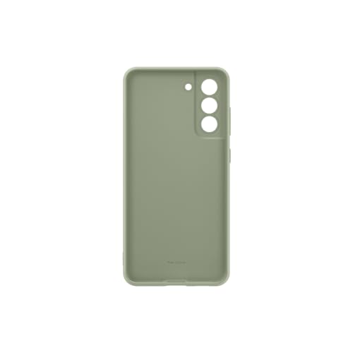 Samsung Silikon akıllı telefon kılıfı EF-PG990 Galaxy S21 FE 5G (2022) için, cep telefonu kılıfı, silikon, koruma kılıfı, darbeye dayanıklı, ince ve kullanışlı, yeşil