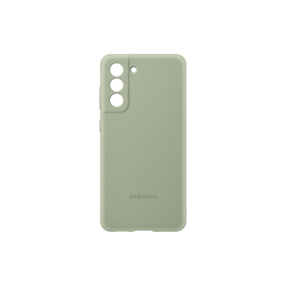 Samsung Silikon akıllı telefon kılıfı EF-PG990 Galaxy S21 FE 5G (2022) için, cep telefonu kılıfı, silikon, koruma kılıfı, darbeye dayanıklı, ince ve kullanışlı, yeşil