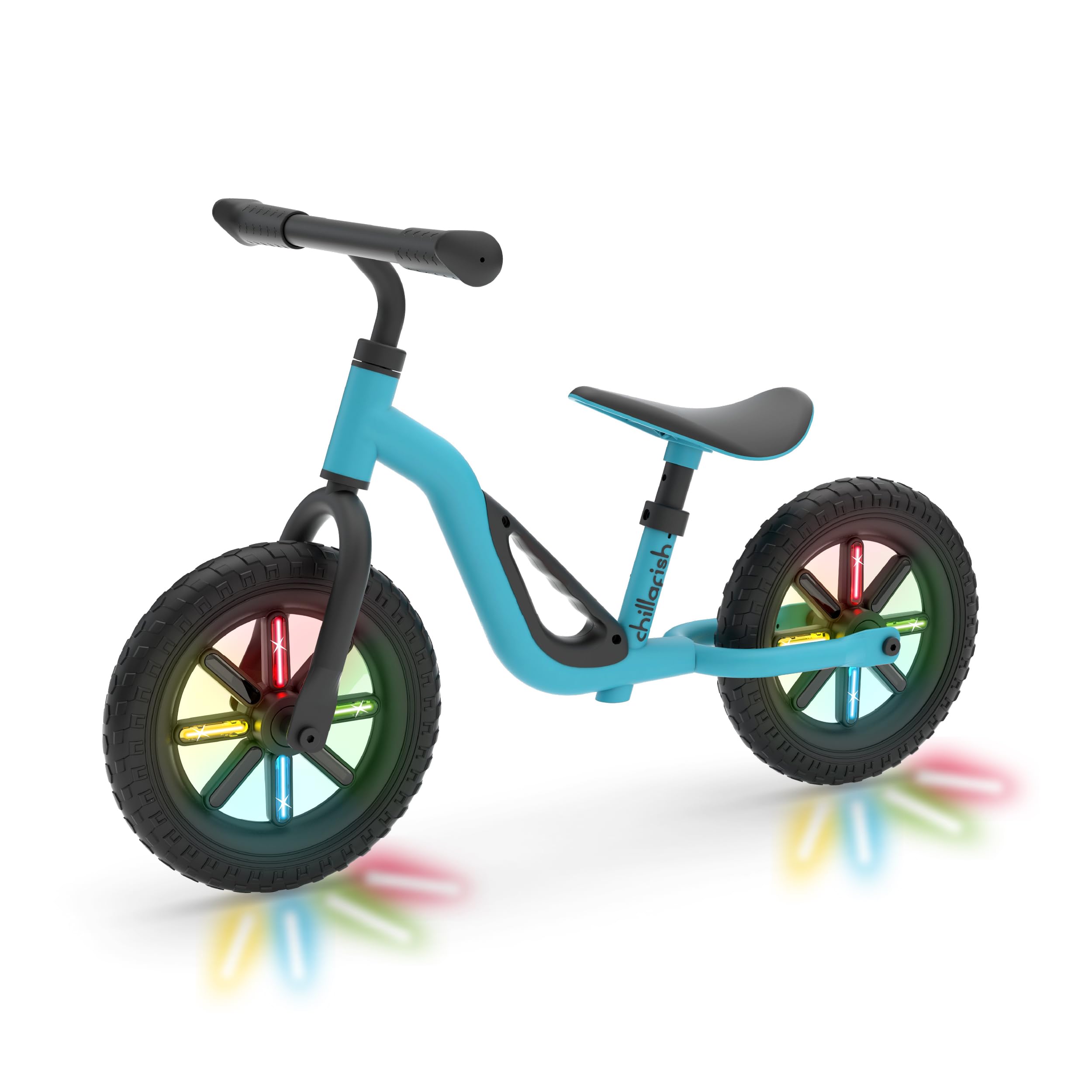 Chillafish Unisex Youth Charlie Glow denge bisikleti, gökyüzü, 10 inç