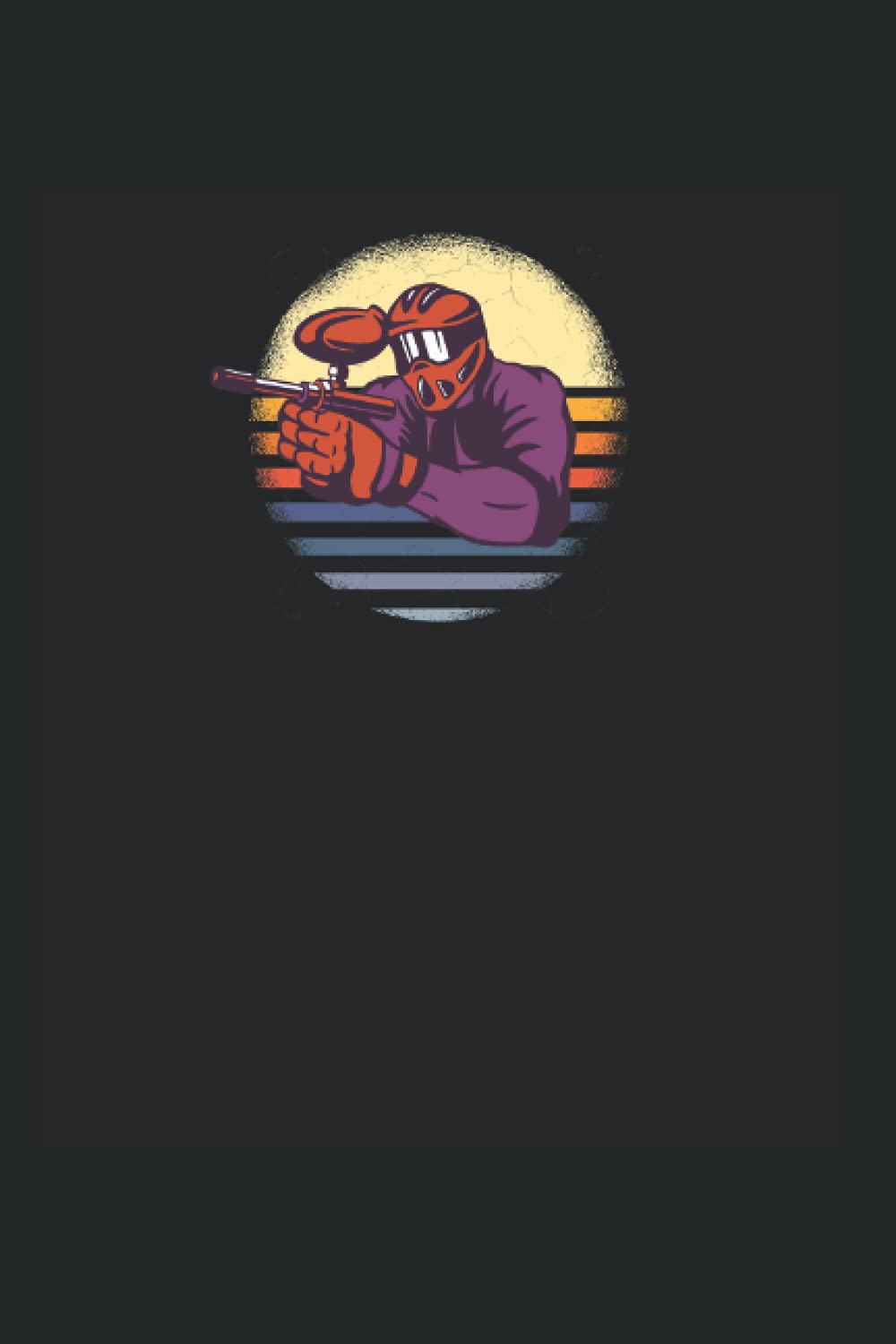 Paintball Notizbuch: Notizblock Paintball | Geschenkidee Paintballer | Notizheft punktiert 120 Seiten 6x9 Zoll