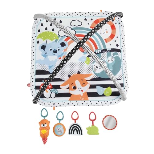 Fisher-Price Neşeli Hayvanlar 3'ü 1 Arada Jimnastik Merkezi™ Fisher-Price Neşeli Hayvanlar 3'ü 1 Ara