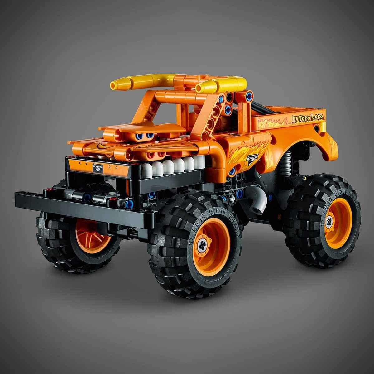 LEGO® Technic Monster Jam™ El Toro Loco™ 42135 – Araçları Seven Çocuklar İçin 2’si 1 Arada Yaratıcı Oyuncak Model Yapım Seti (247 Parça)