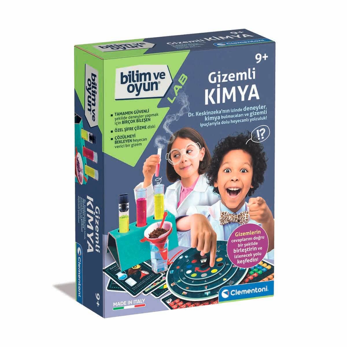 Clementoni Bilim ve Oyun - Gizemli Kimya Oyuncak