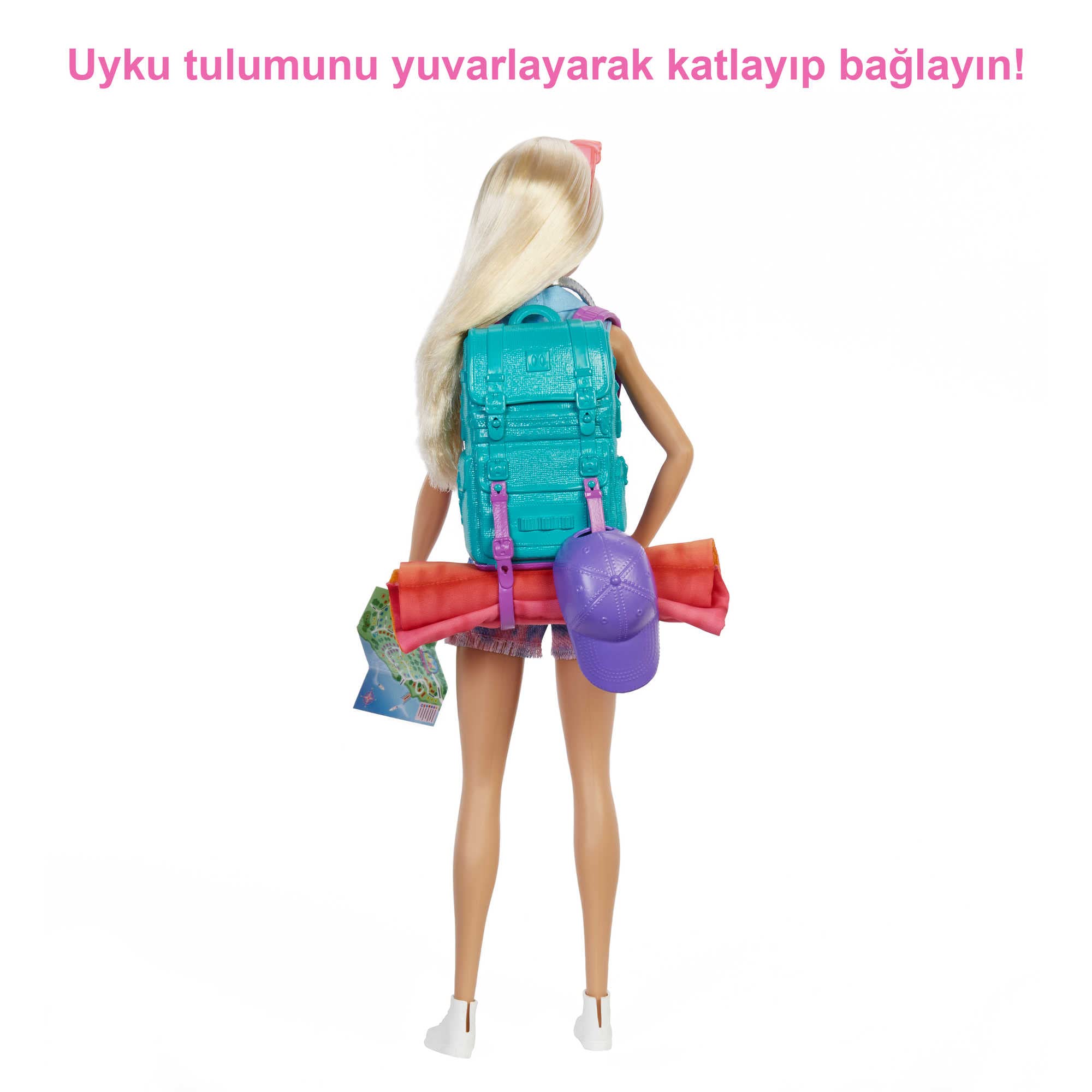 Barbie Kampa Gidiyor Oyun Seti Barbie Kampa Gidiyor Oyun Seti, yavru köpeği ve 10'dan fazla aksesuar, 3-7 yaş HDF73