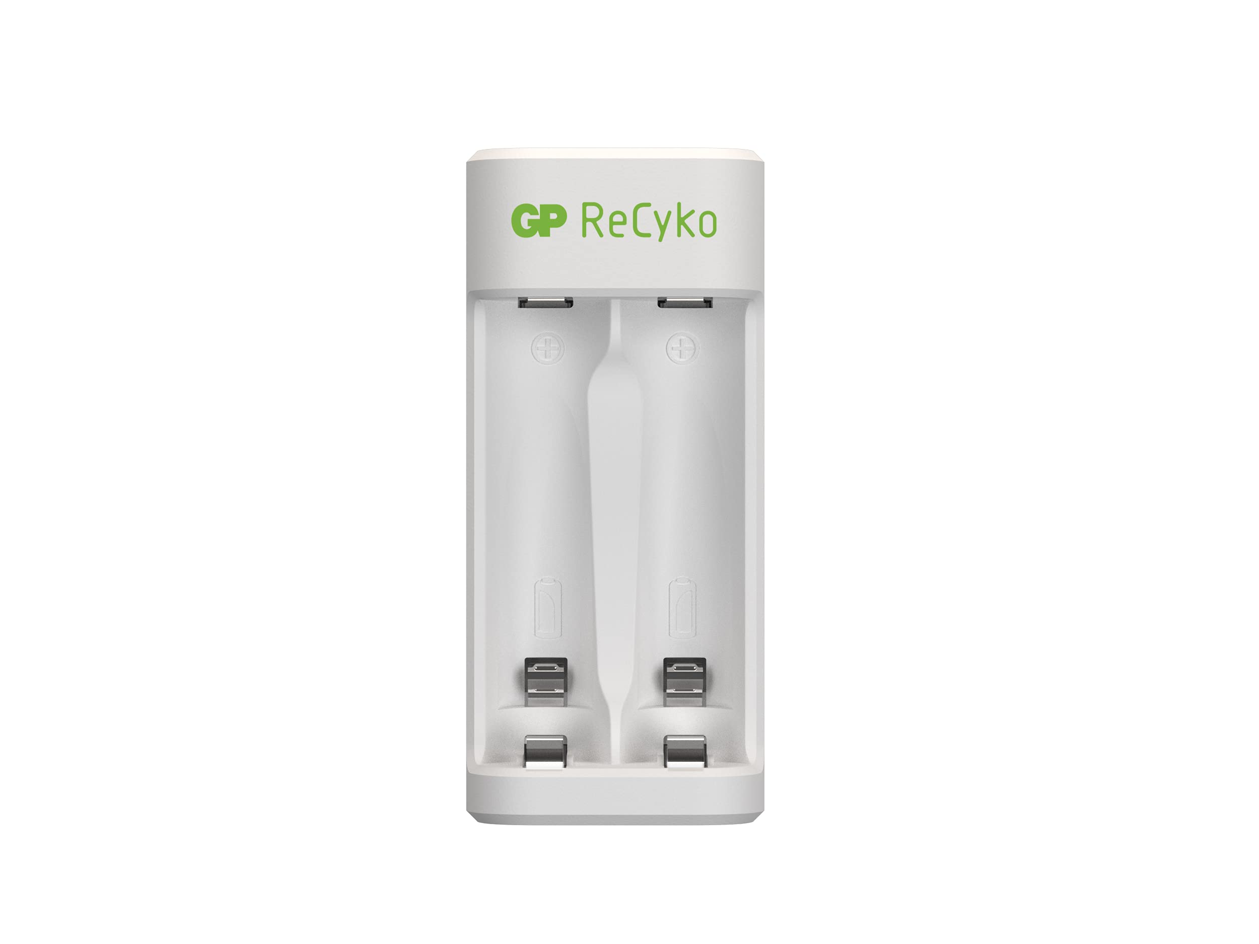 GP USB E211 2x Pil Şarj Cihazı 2 Adet 2100 AA Kalem Pilli Set, 1.2 V, LED Gösterge