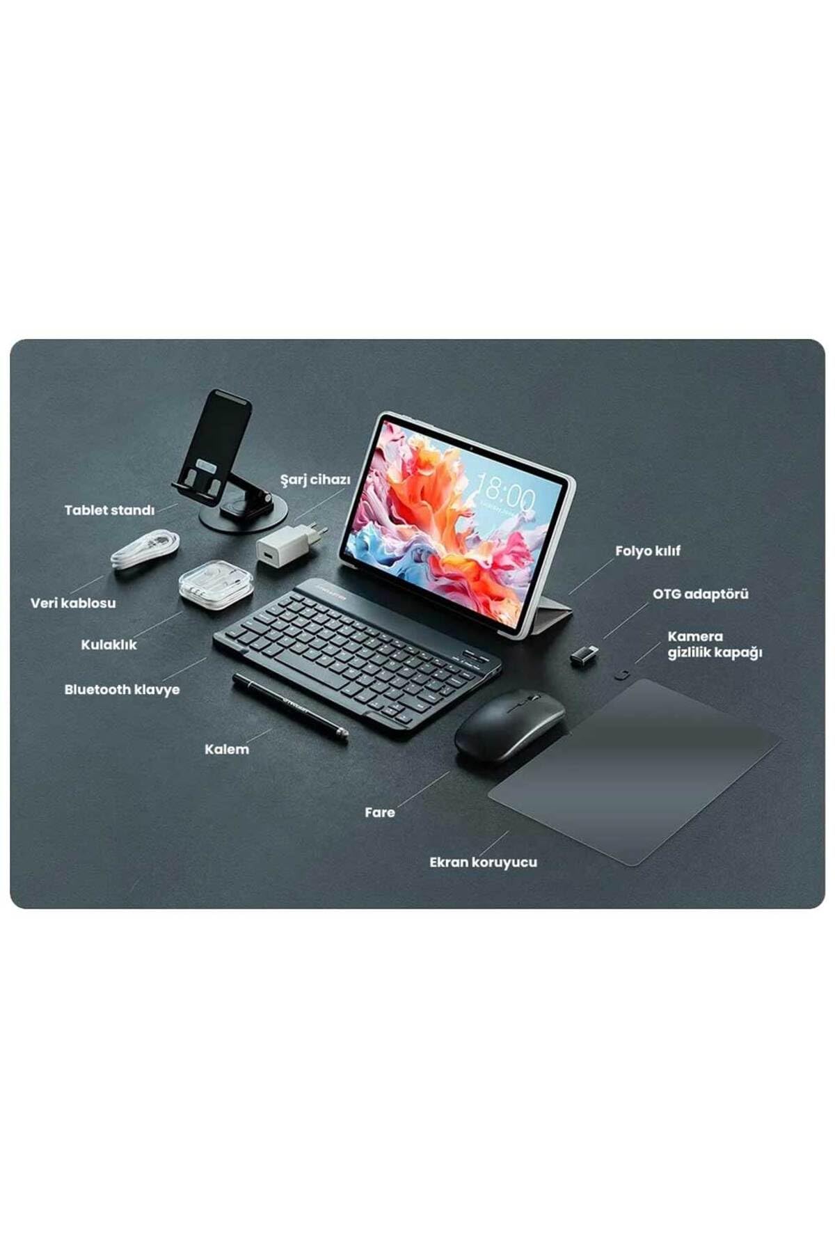TECLAST P30T 4/128 GB 10.1’’ Tablet (Evofone Garantili)