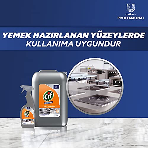 Cif Profesyonel Güçlü Yağ Çözücü Sprey 750 ml