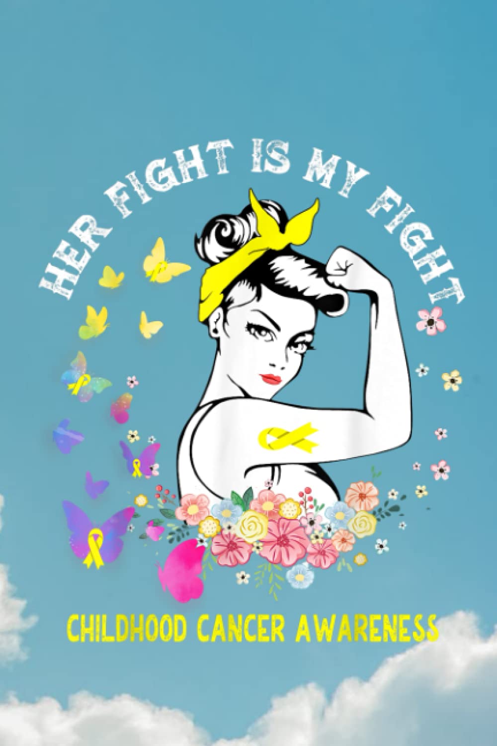 Plants And Lawn Care Log Book - Her Fight Is My Fight Childhood Can.cer Awareness