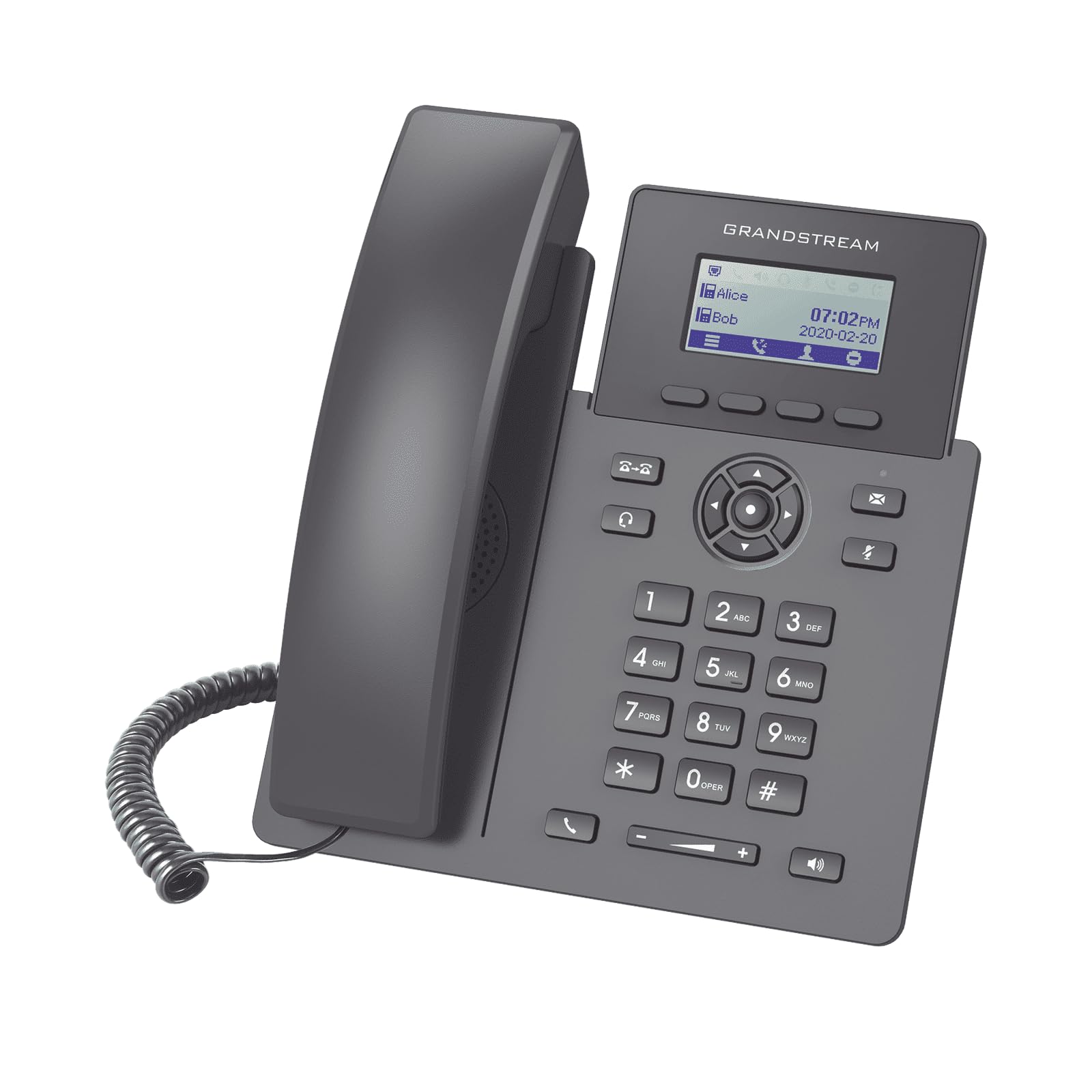 Grandstream Networks GRP2601 IP Telefon Siyah 1 Lines LCD