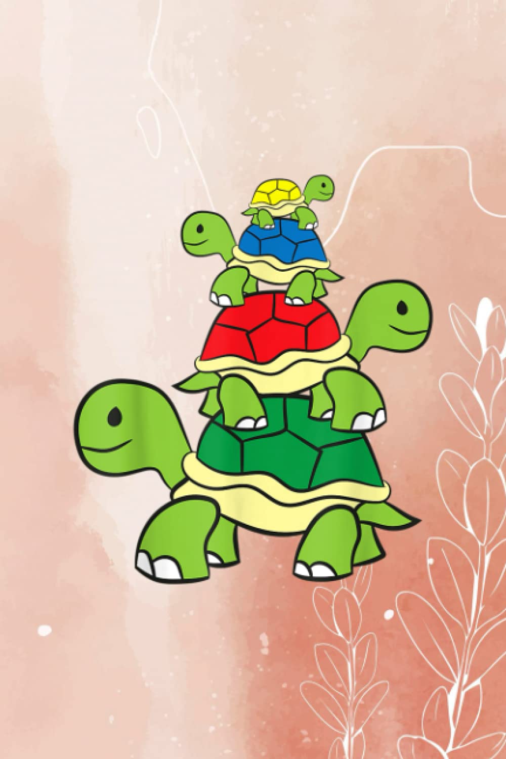 Plants And Lawn Care Log Book: Cute Turtle Tortoises Ocean Love Sea Turtles
