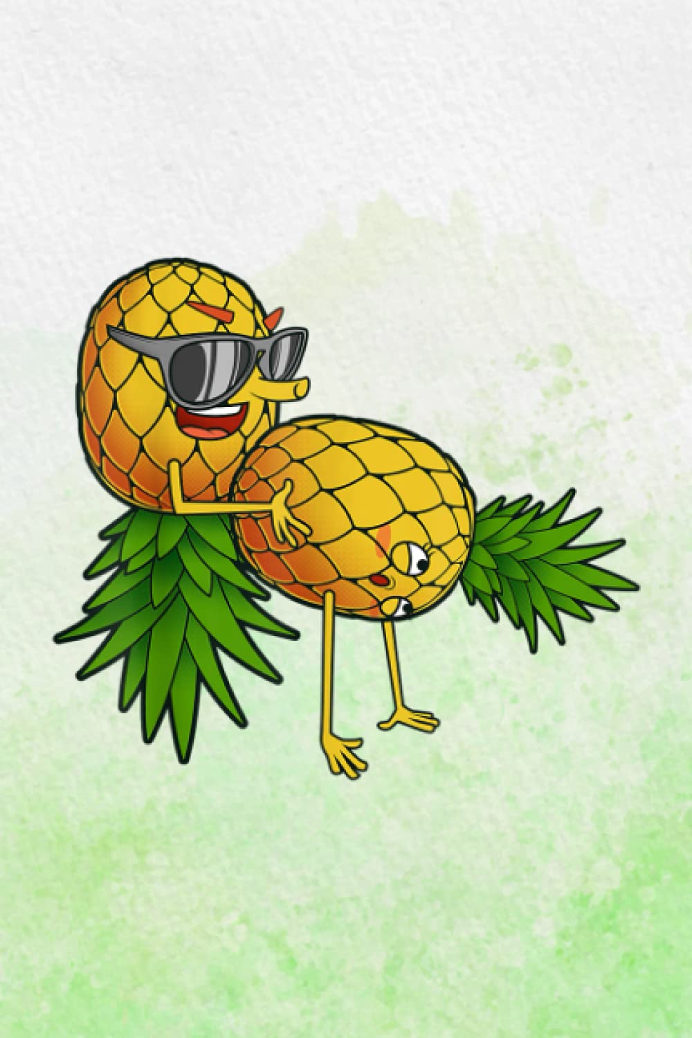 Plants And Lawn Care Log Book Funny Upside Down Pineapple Gift For Women And Men