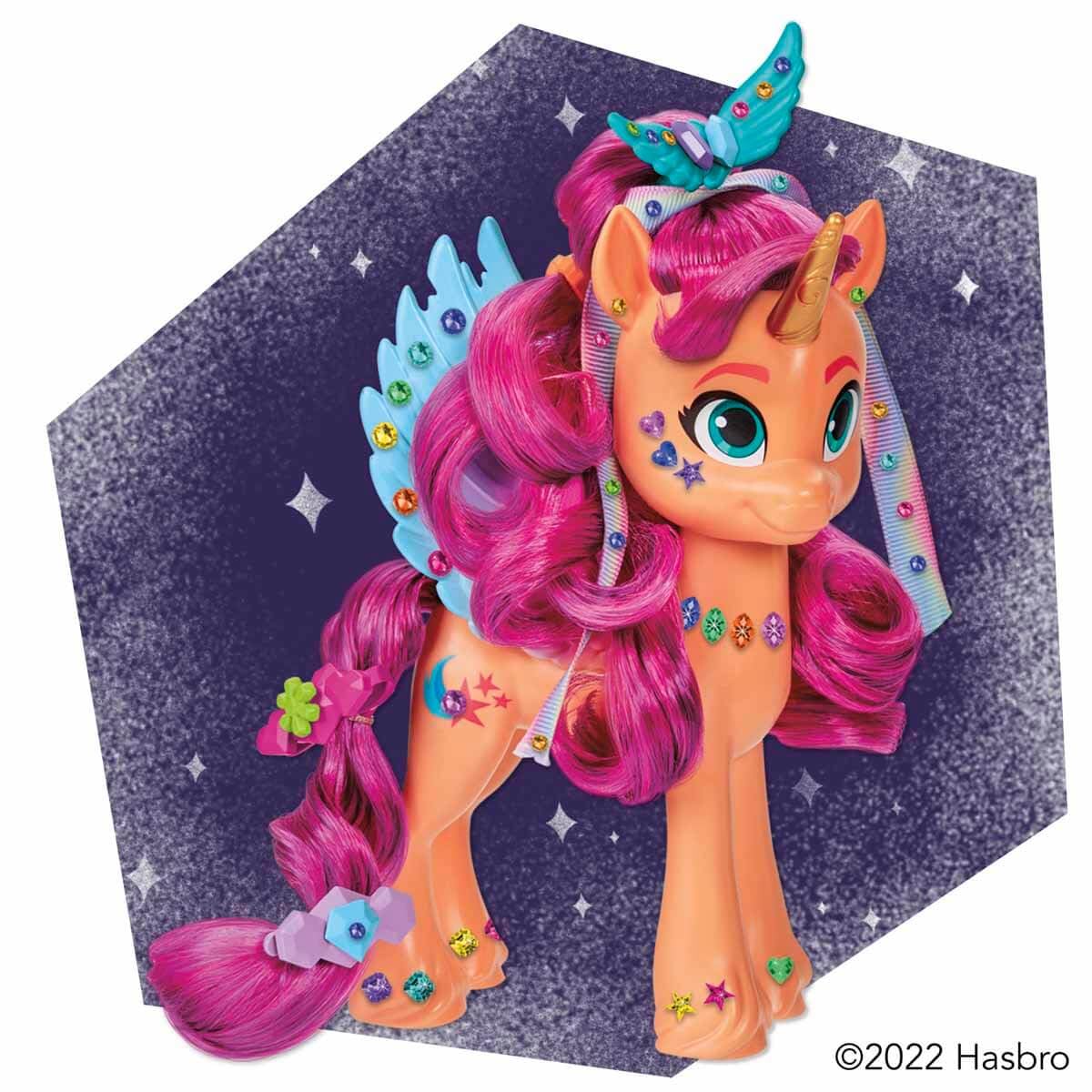 My Little Pony Kurdele Saç Tasarımlı Sunny Oyuncak Figür