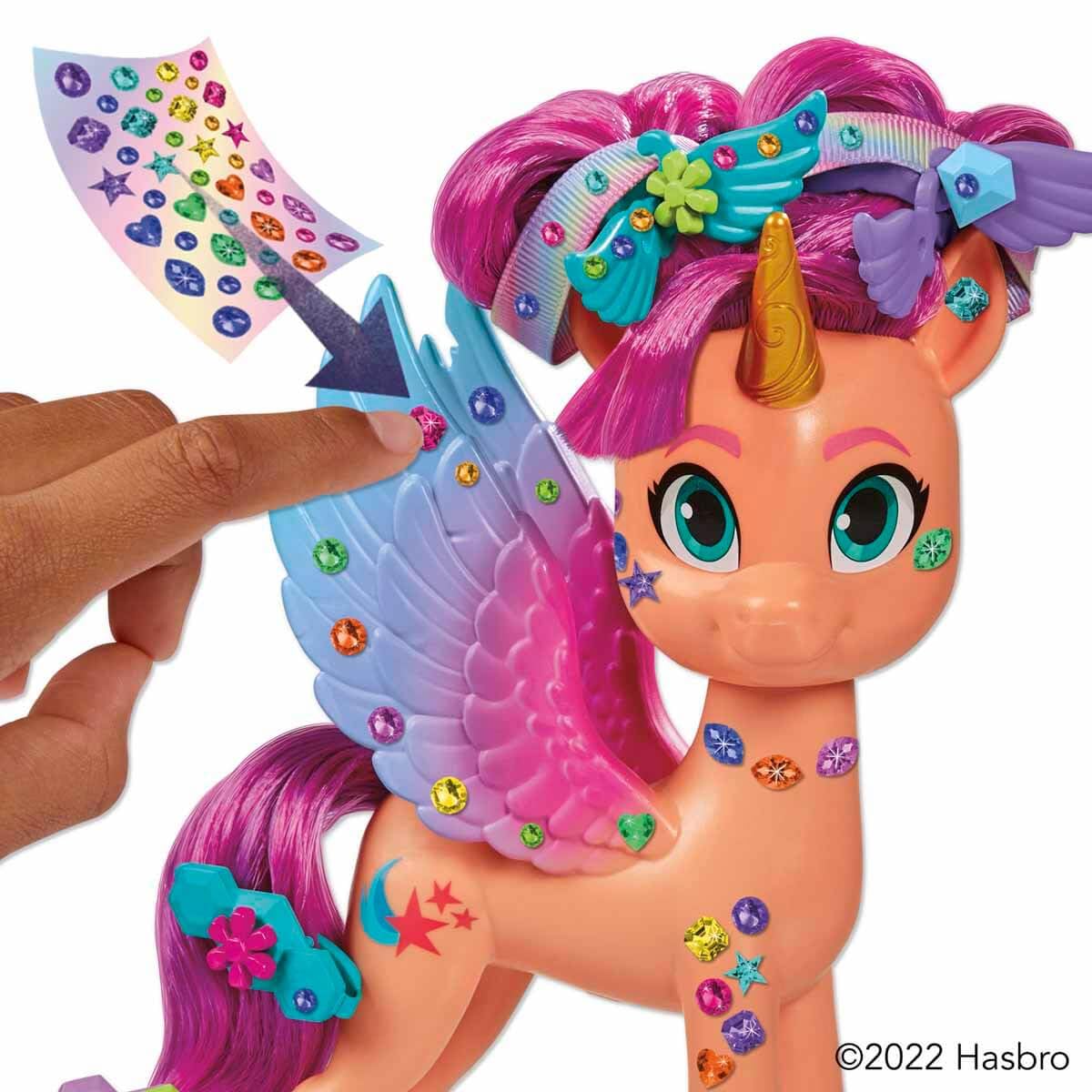 My Little Pony Kurdele Saç Tasarımlı Sunny Oyuncak Figür