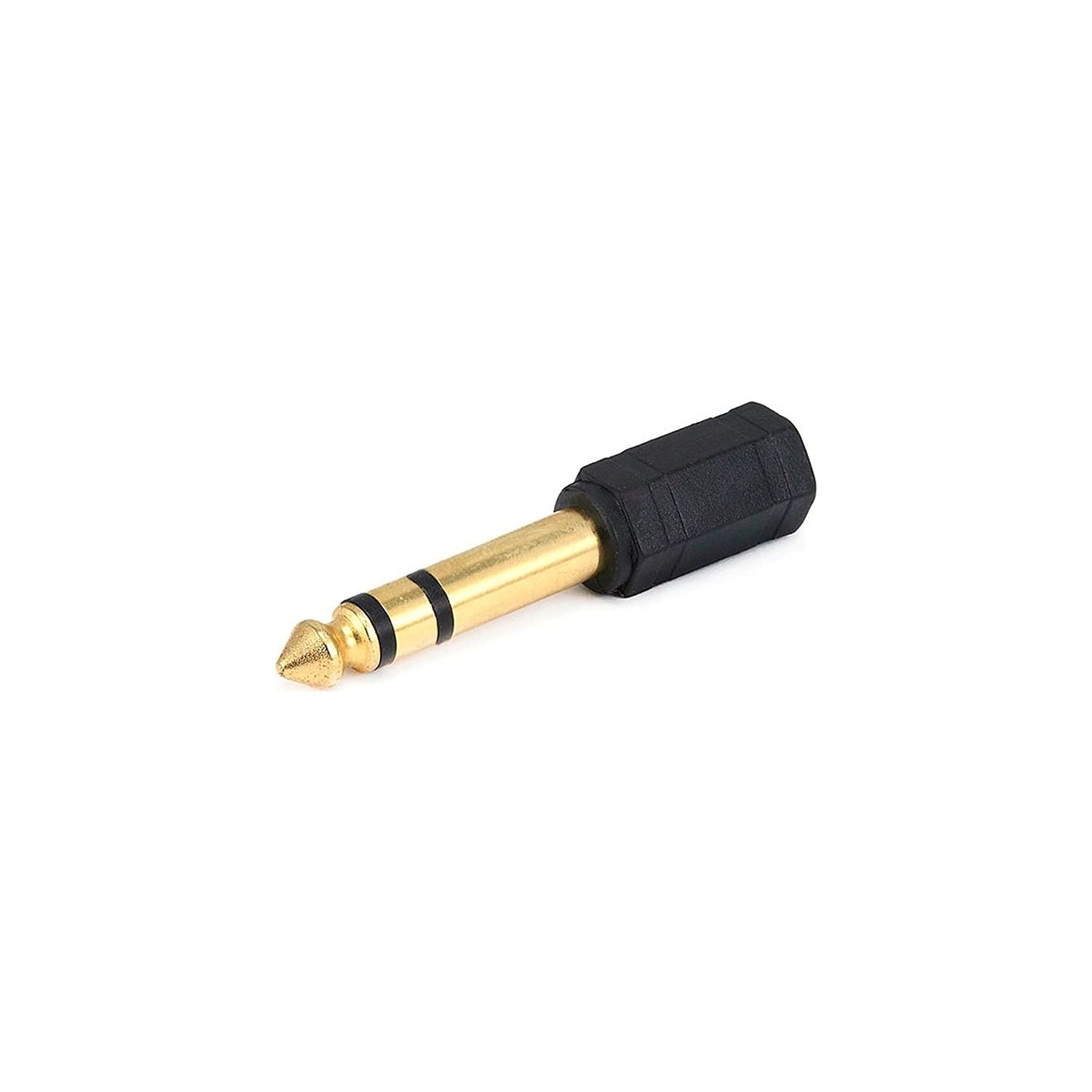 Ars Stereo Kulaklık Mikrofon Adaptörü 6,3mm Erkek To 3,5mm Dişi Gold Jak