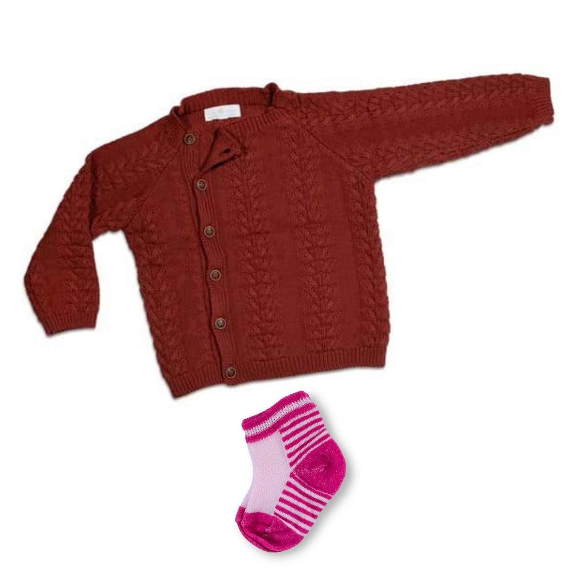 Mother's Secret %100 Organik Bebek Kazağı. GOTS Sertifikalı Gerçek Organik Pamuk (18-24 Ay)