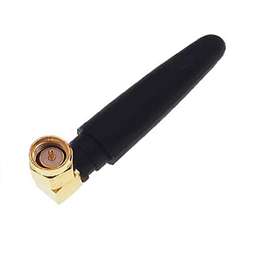 433Mhz RF 3dBi SMA Erkek 90 Derece Anten 5cm Kablosuz Haberleşme Modül Cihaz Omni Radyo