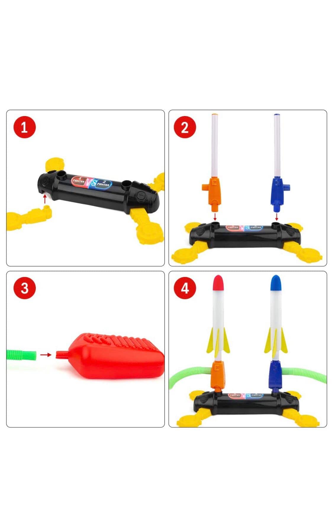 Kayyum Oyuncak Uçan Roket Air Rocket Duello Tekli Set