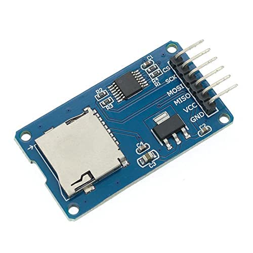 Micro Sd Kart Modülü Hafıza Kartı TF Kart Microsd Bellek Memory SPI Okuyucu Mikro Sd 3.3V 5V Arduino Data Kayıt Logger Ses Mp3