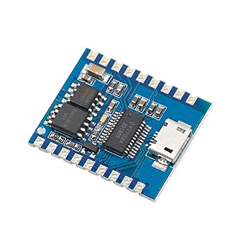 DY-SV17F MP3 Wav Ses Çalma Modülü 4Mbyte Hafıza Class D Amfi 5W 4-8Ohm Hoparlör Microusb Uart Buton Tetikleme Ürün Müze Otomobil Telefon Sesli Yönlendirme