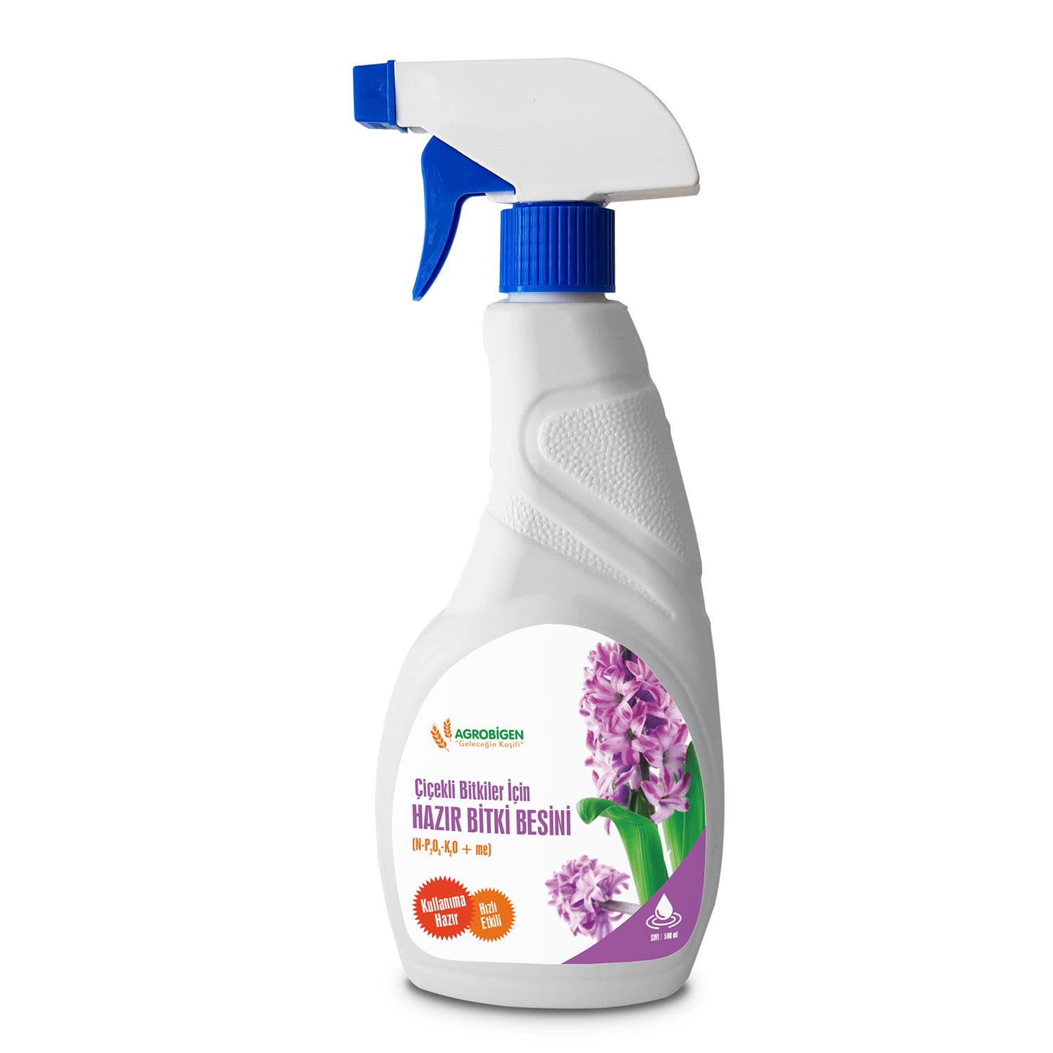 Agrobigen Çiçekli Bitkiler için Bitki Besini (Sprey Sıvı-1 adet)