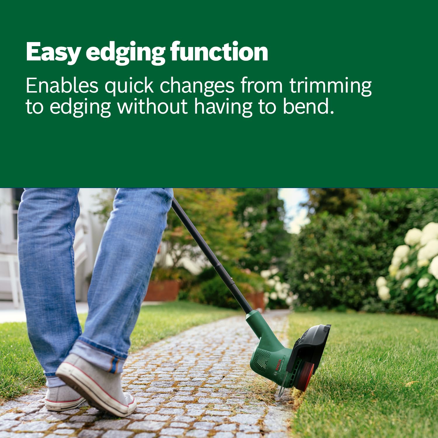Bosch Akülü Kenar Kesme Makinesi EasyGrassCut 18V-26 (akü olmadan, 18 Volt sistemi, kesme çapı: 26 cm, karton ambalajda)
