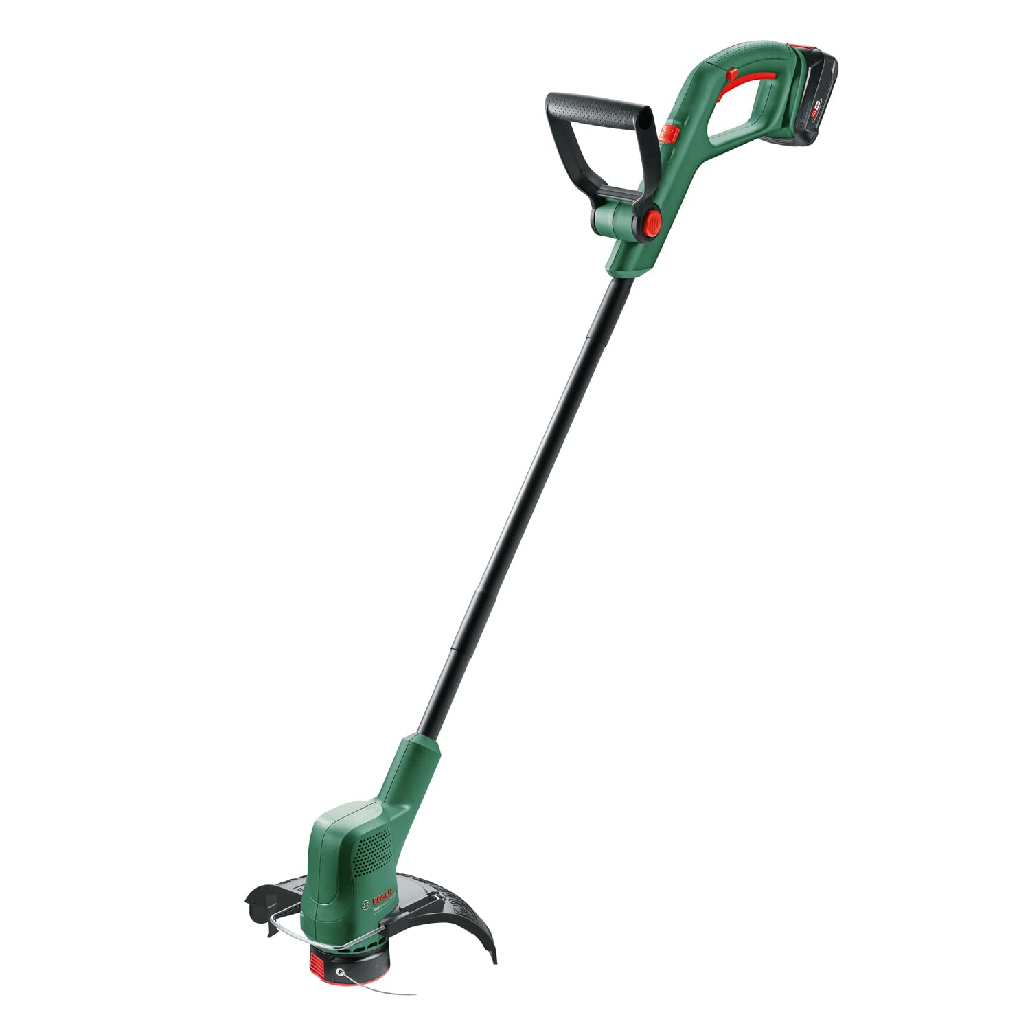 Bosch EasyGrassCut 18V-230 akülü çim biçme makinesi (1 x akü 2,0 Ah, 18 Volt sistemi, kesme çapı 23