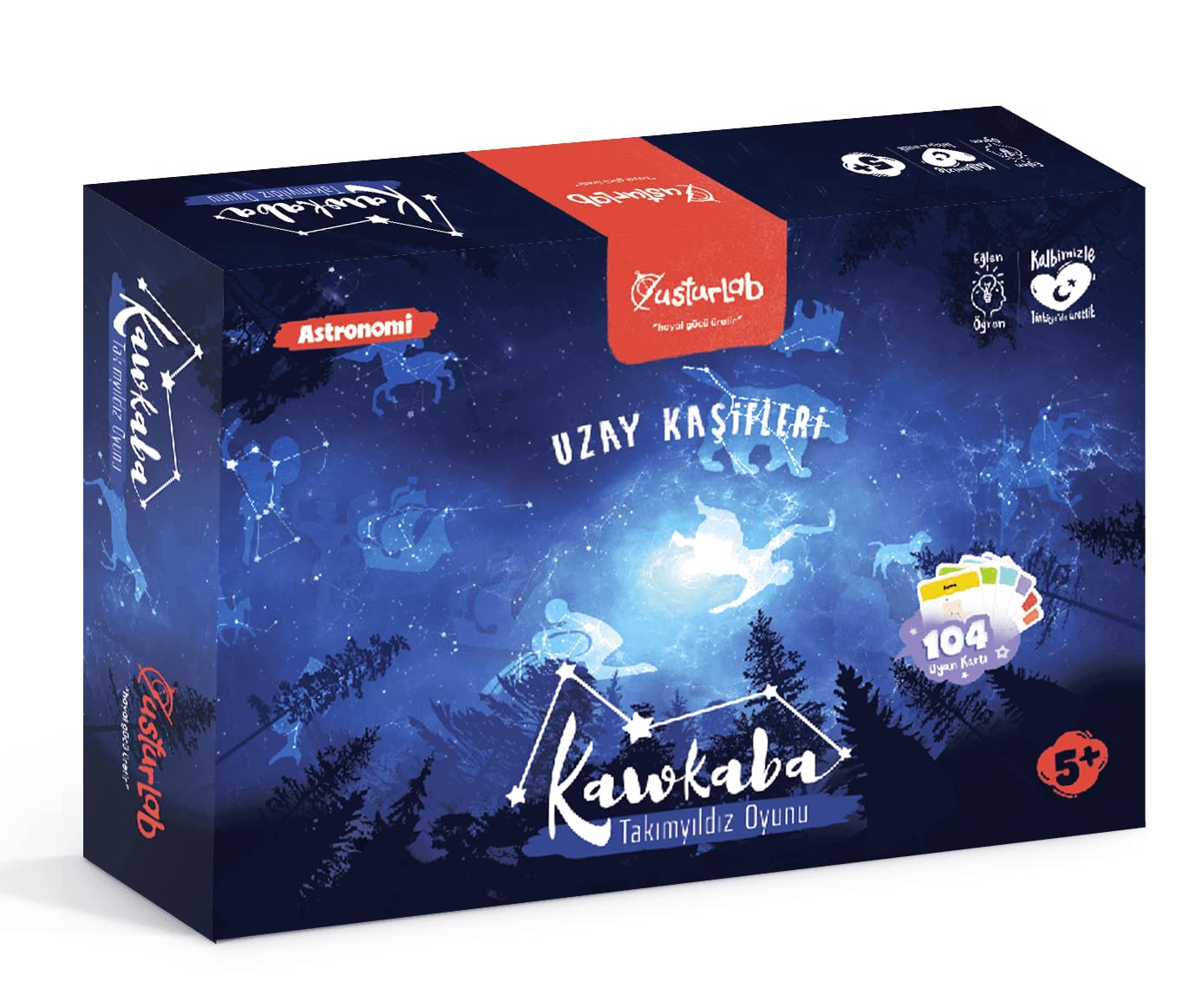 Kawkaba Astronomi Kart Oyunu: Takımyıldız Temalı
