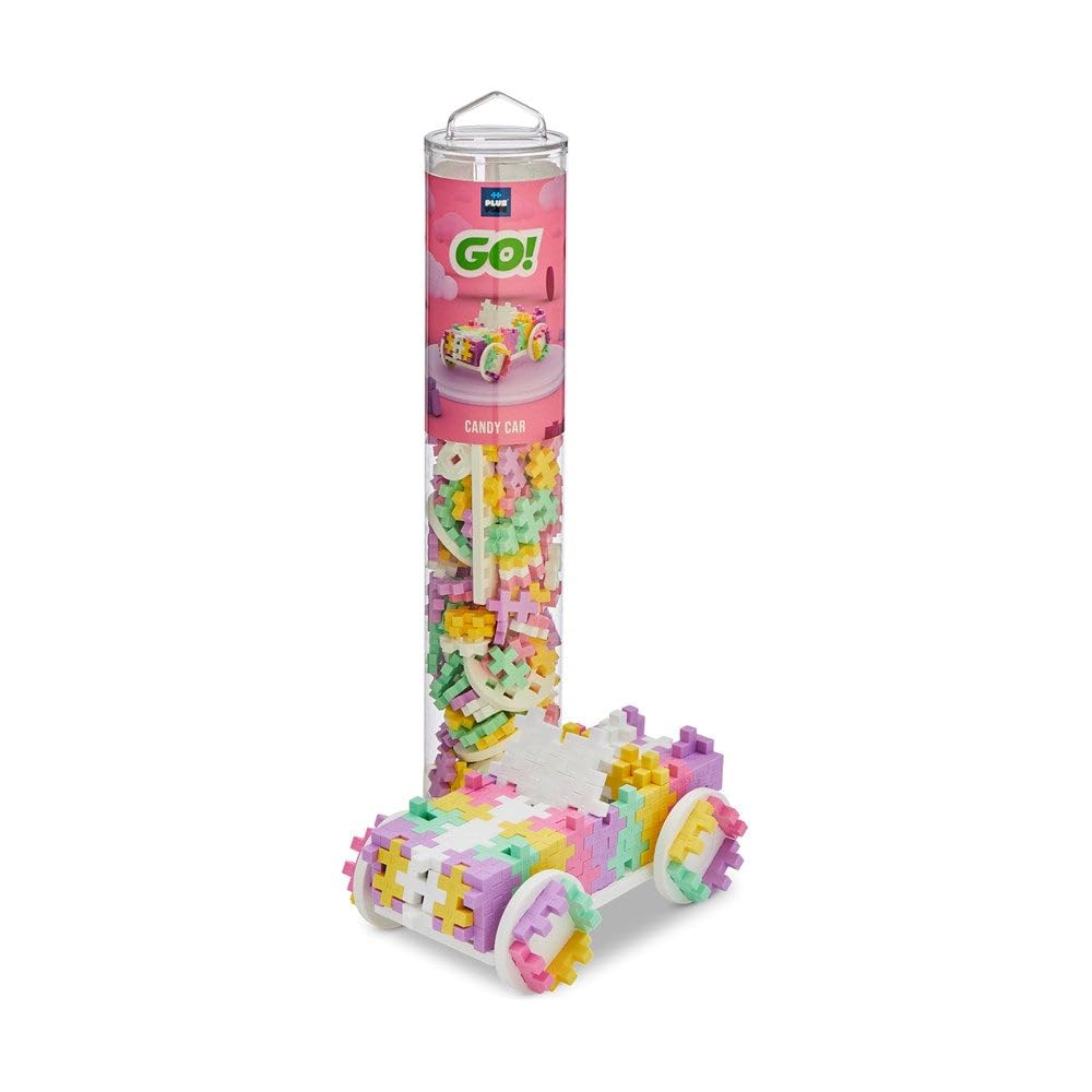Plus Plus Color Cars Candy, 200 Parça Tüp İnşa ve Yapı Seti Oyuncağı