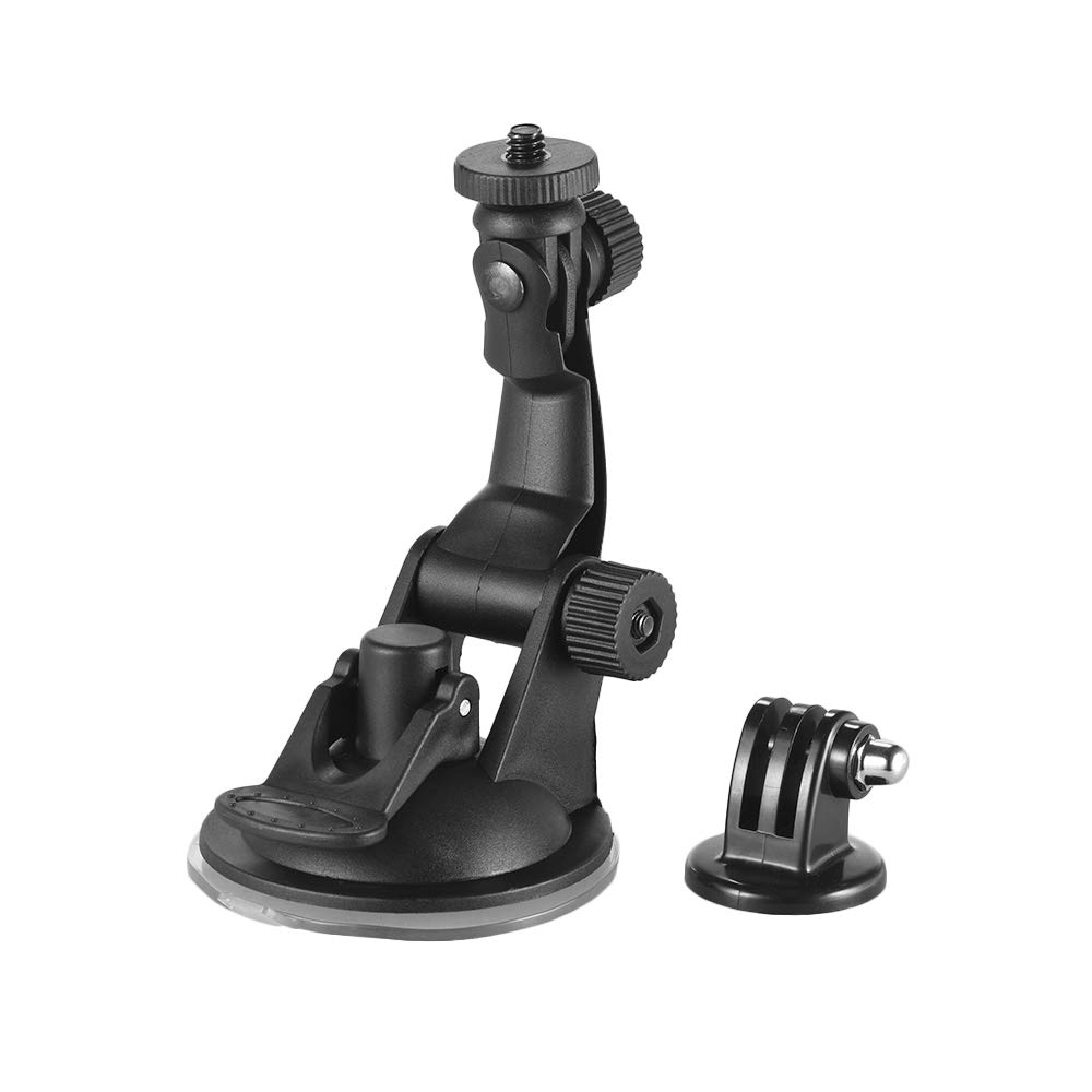 Honorall Eylem Kamera Aksesuarları Araba Vantuz Dağı + GoPro hero 7/6/5/4 / YI için Tripod Adaptörü