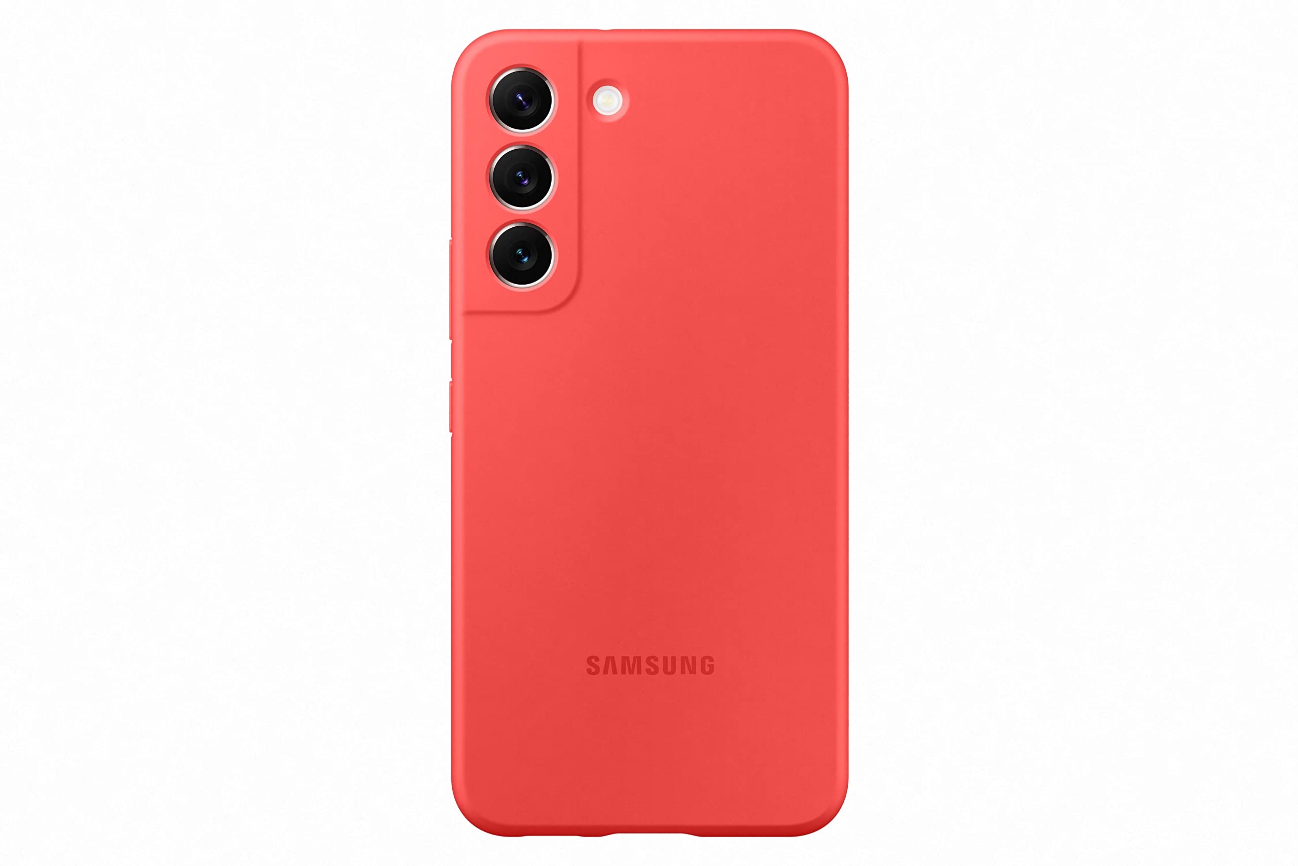 Samsung Silicone akıllı telefon kılıfı EF-PS901 Galaxy S22 için, cep telefonu kılıfı, silikon, koruma kılıfı, darbeye dayanıklı, ince ve kullanışlı, mercan rengi
