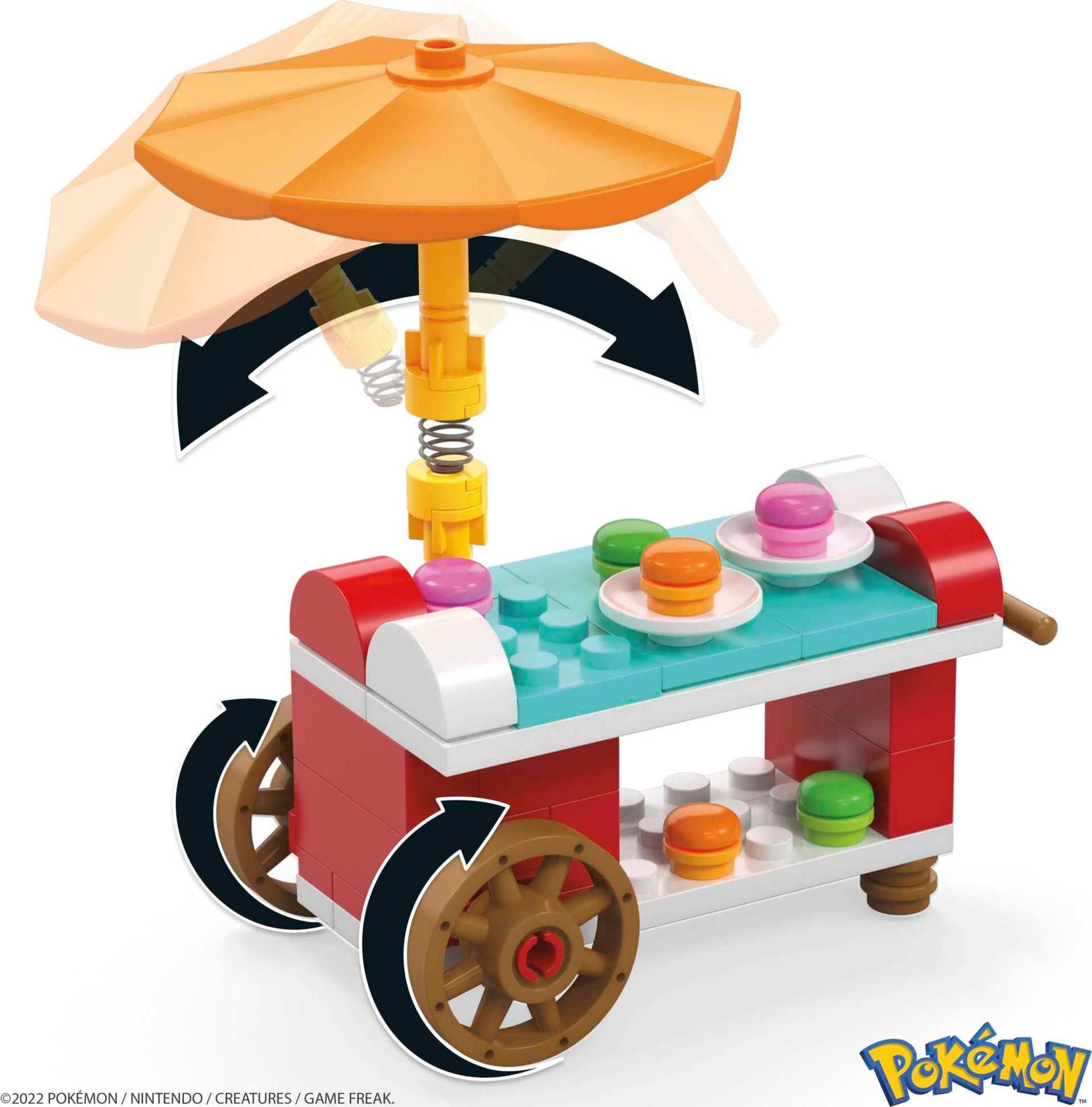 Mega brands Bloks Pokémon Adventure Builder Piknik yapı seti ile diğer dünyalara bağlanabilen 193 uy