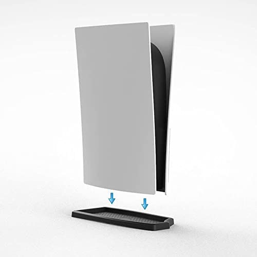 CKXIN PS5 Playstation 5 Konsol için Dikey Stant, Dahili Soğutma Havalandırma Delikleri ve Kaymaz Ayaklar - Disk Sürümü (Siyah)