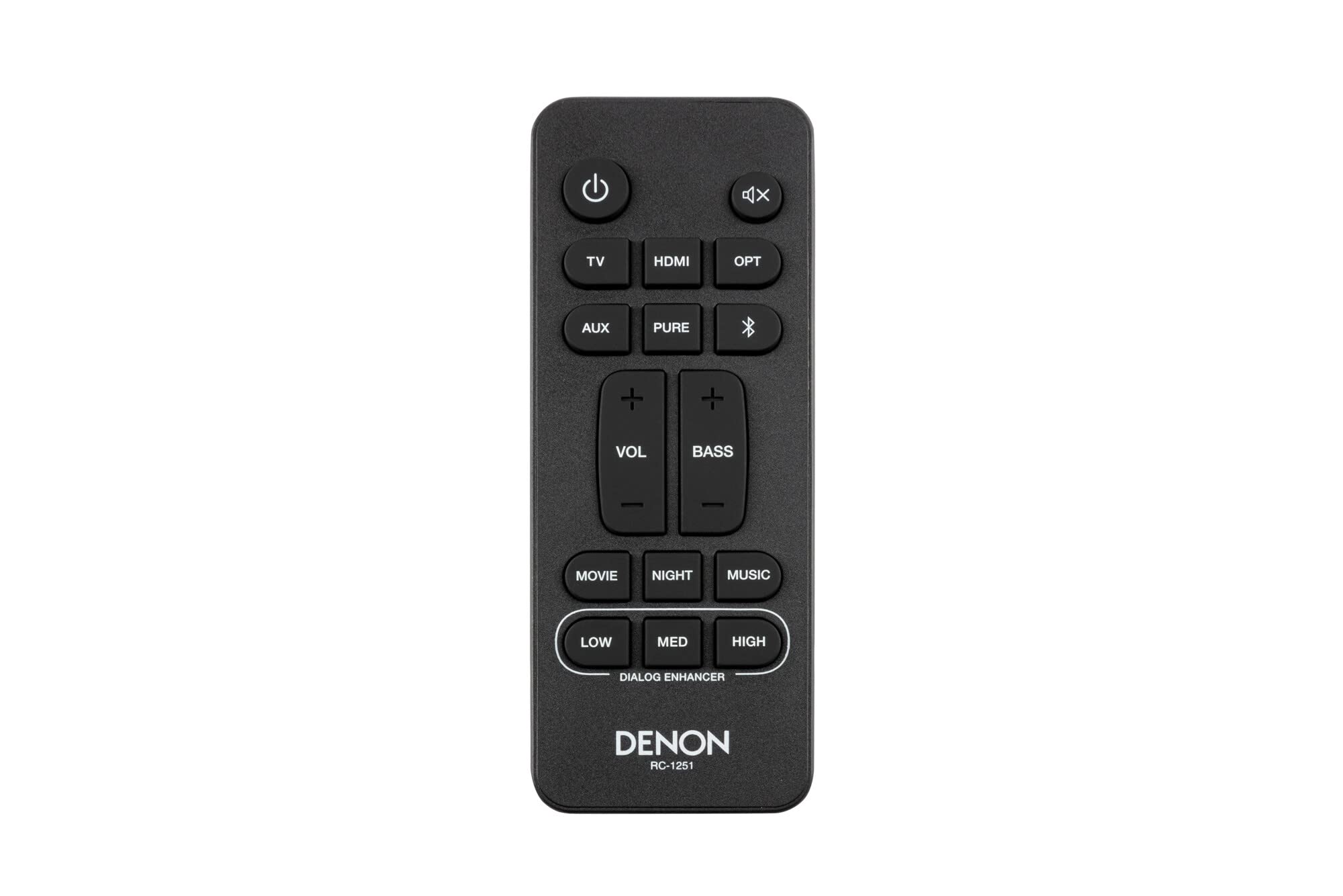 Denon DHT-S517 3.1.2 Dolby Atmos Soundbar Sistemi, Kablosuz Subwoofer, Hdmi Earc Ve Bluetooth, Siyah