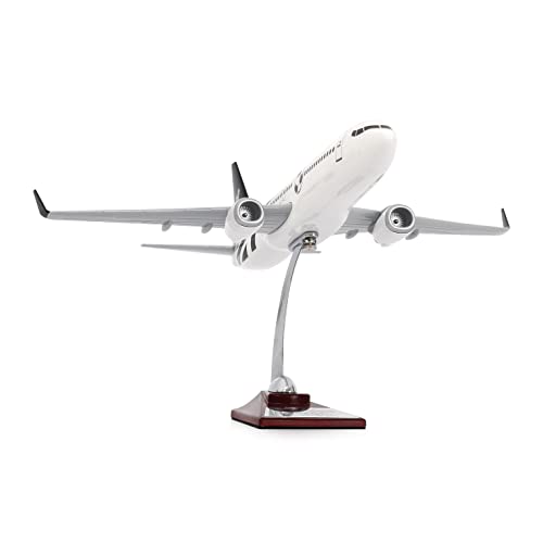 Zek Upp Zekupp - Maket Uçak Boeing 737-800 1/100 - SİYAH BEYAZ TARAFTAR, Özel Tasarım Model Uçak (ZU
